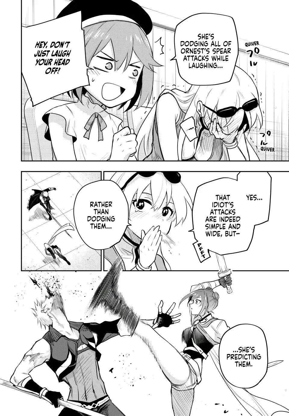 A Court Magician, Who Was Focused On Supportive Magic Because His Allies Were Too Weak, Aims To Become The Strongest After Being Banished Chapter 55 - Page 4 in English