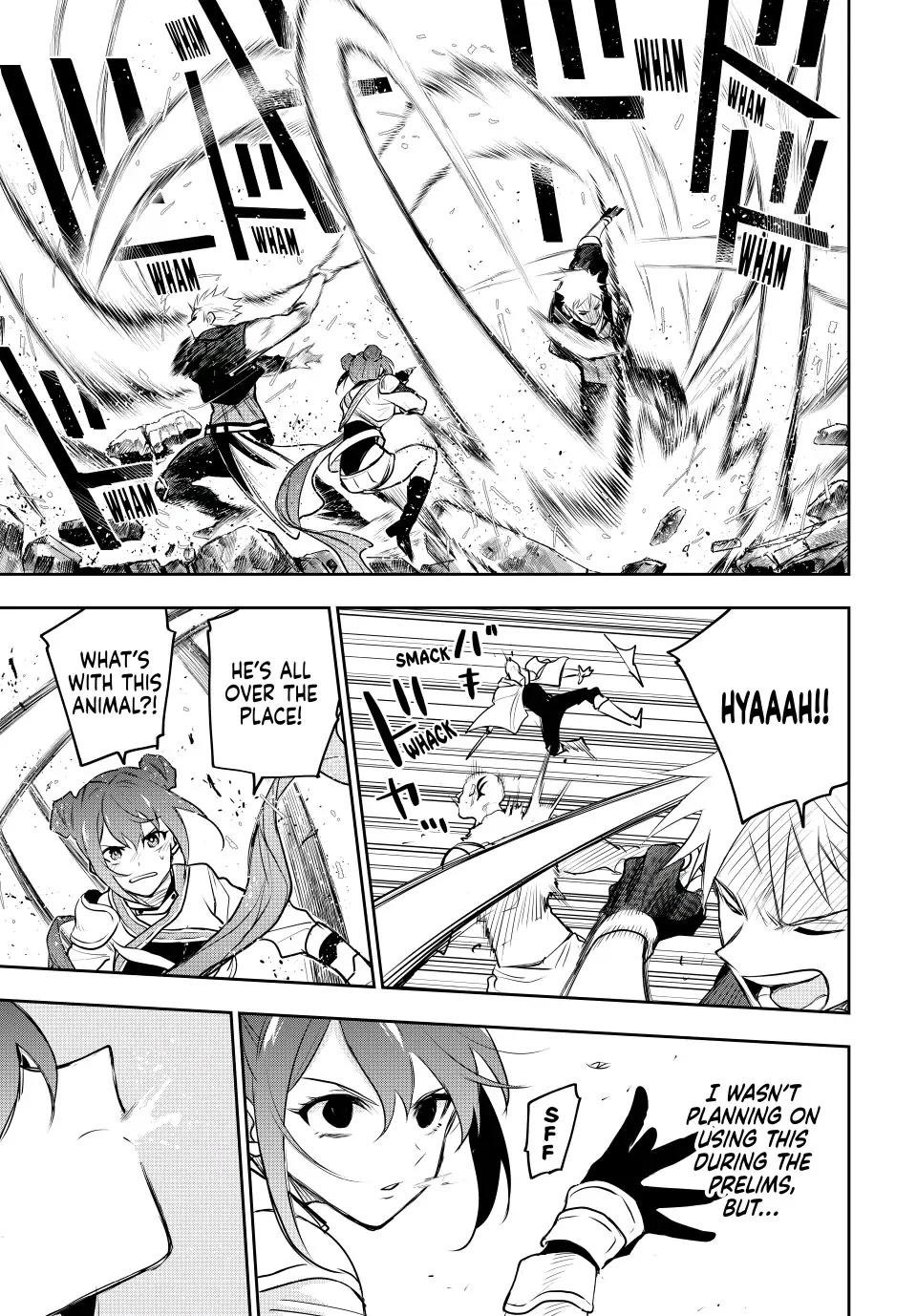 A Court Magician, Who Was Focused On Supportive Magic Because His Allies Were Too Weak, Aims To Become The Strongest After Being Banished Chapter 55 - Page 9 in English