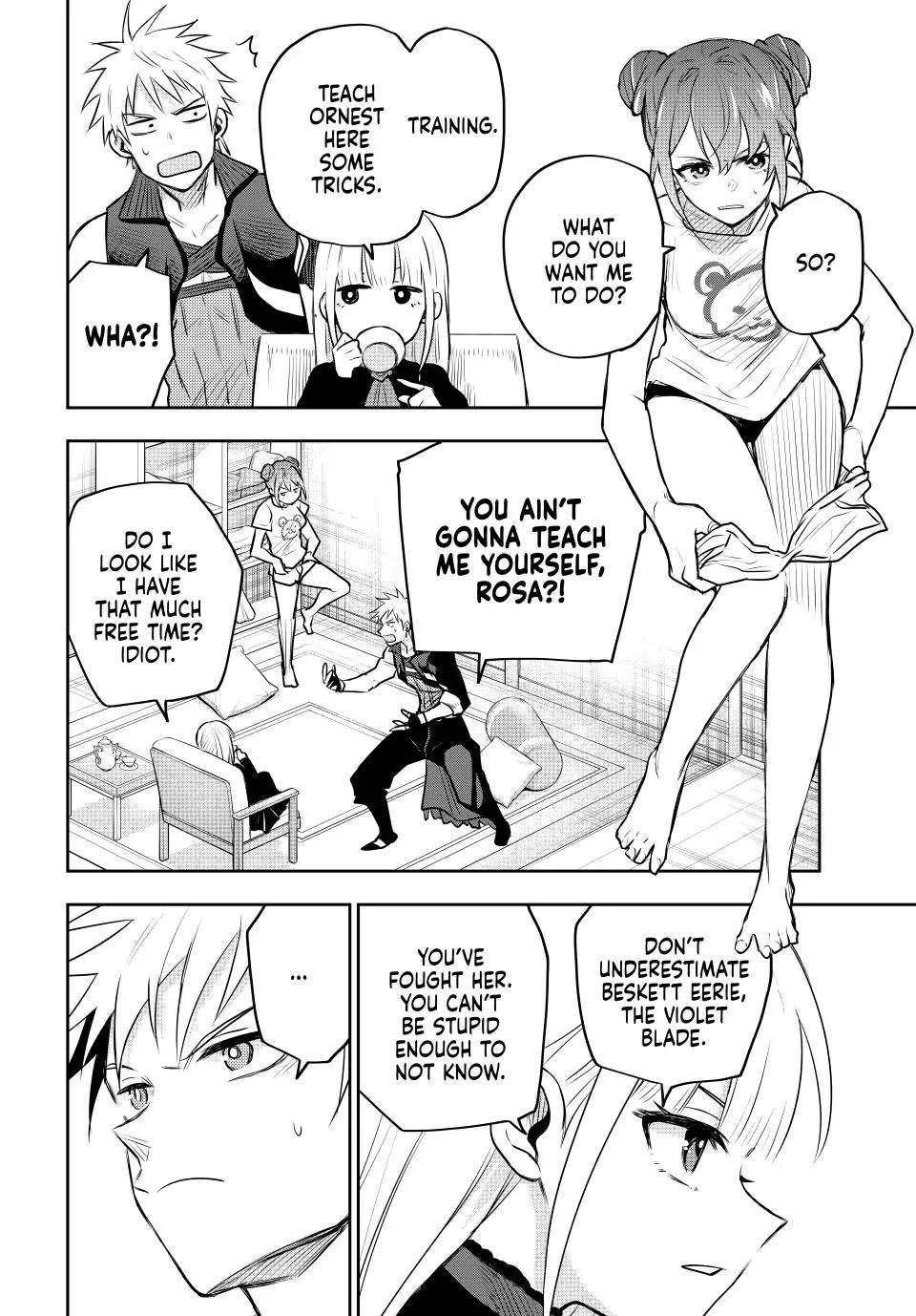 A Court Magician, Who Was Focused On Supportive Magic Because His Allies Were Too Weak, Aims To Become The Strongest After Being Banished Chapter 57 - Page 16 in English
