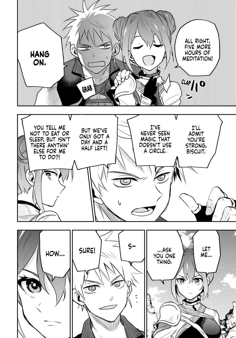 A Court Magician, Who Was Focused On Supportive Magic Because His Allies Were Too Weak, Aims To Become The Strongest After Being Banished Chapter 58 - Page 4 in English