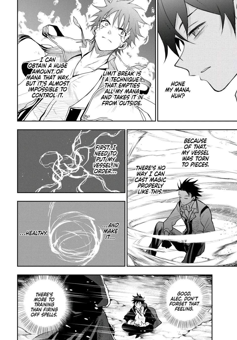 A Court Magician, Who Was Focused On Supportive Magic Because His Allies Were Too Weak, Aims To Become The Strongest After Being Banished Chapter 59 - Page 10 in English