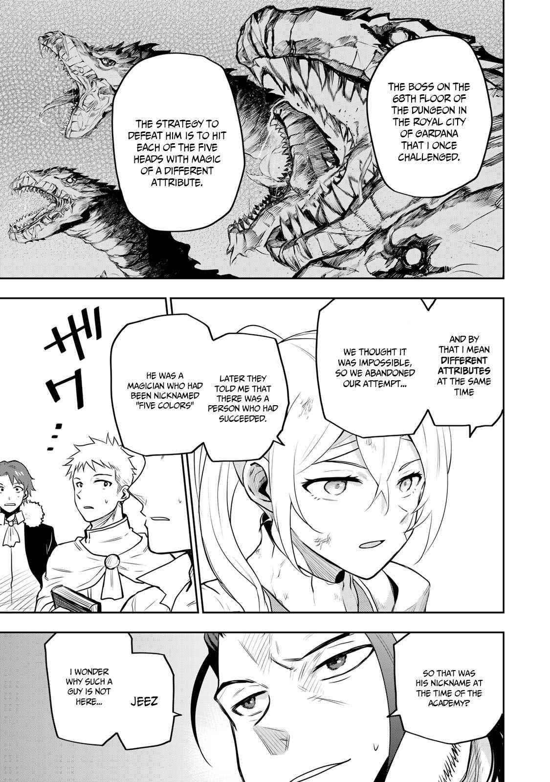 A Court Magician, Who Was Focused On Supportive Magic Because His Allies Were Too Weak, Aims To Become The Strongest After Being Banished Chapter 6 - Page 3 in English