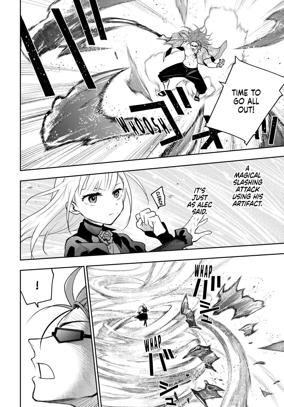 A Court Magician, Who Was Focused On Supportive Magic Because His Allies Were Too Weak, Aims To Become The Strongest After Being Banished Chapter 61 - Page 4 in English