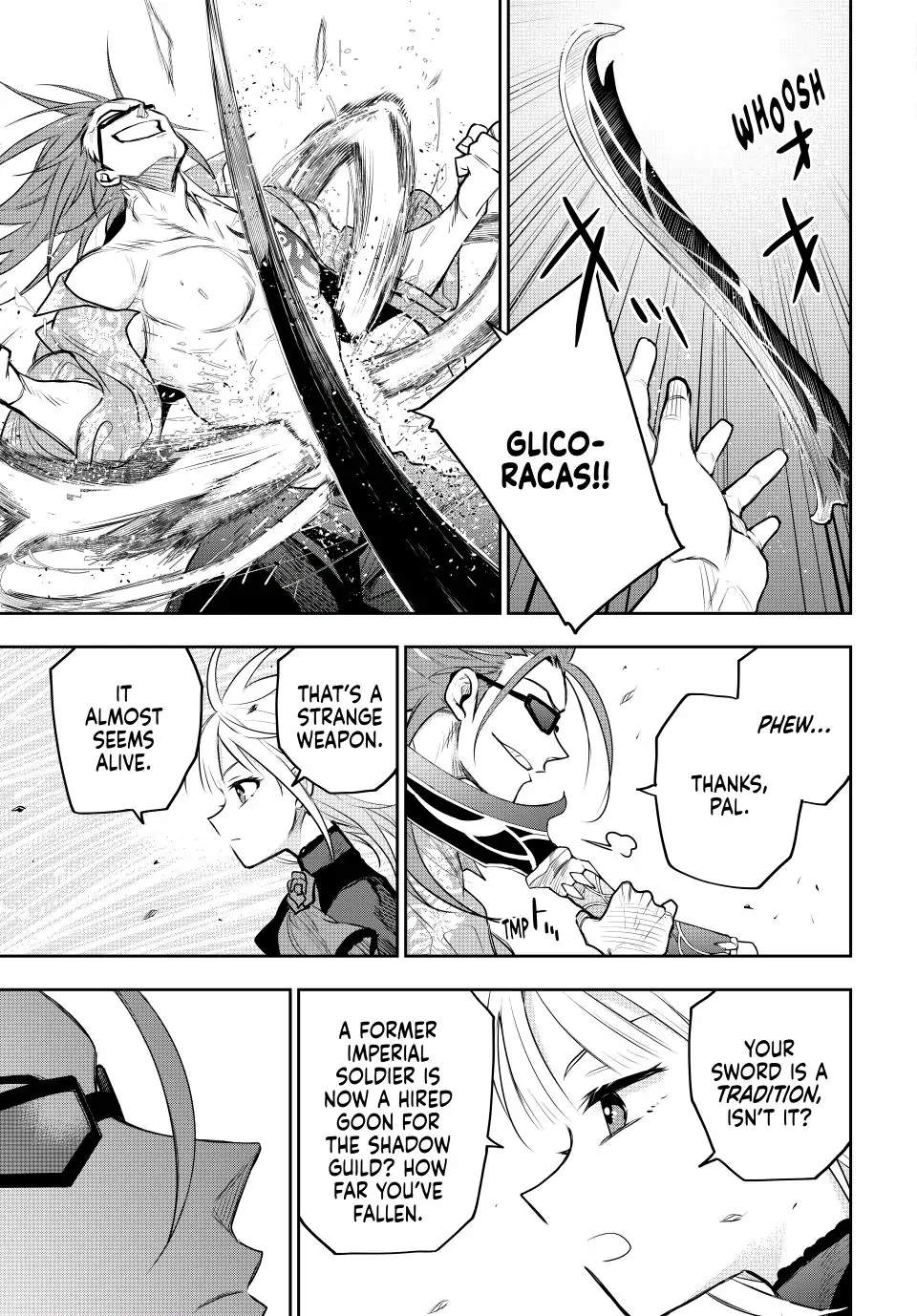 A Court Magician, Who Was Focused On Supportive Magic Because His Allies Were Too Weak, Aims To Become The Strongest After Being Banished Chapter 61 - Page 7 in English