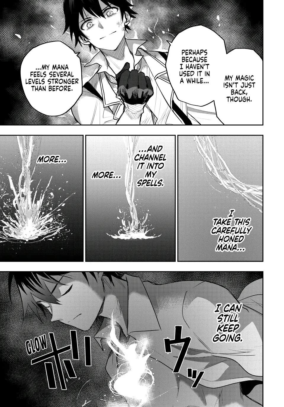 A Court Magician, Who Was Focused On Supportive Magic Because His Allies Were Too Weak, Aims To Become The Strongest After Being Banished Chapter 63 - Page 5 in English