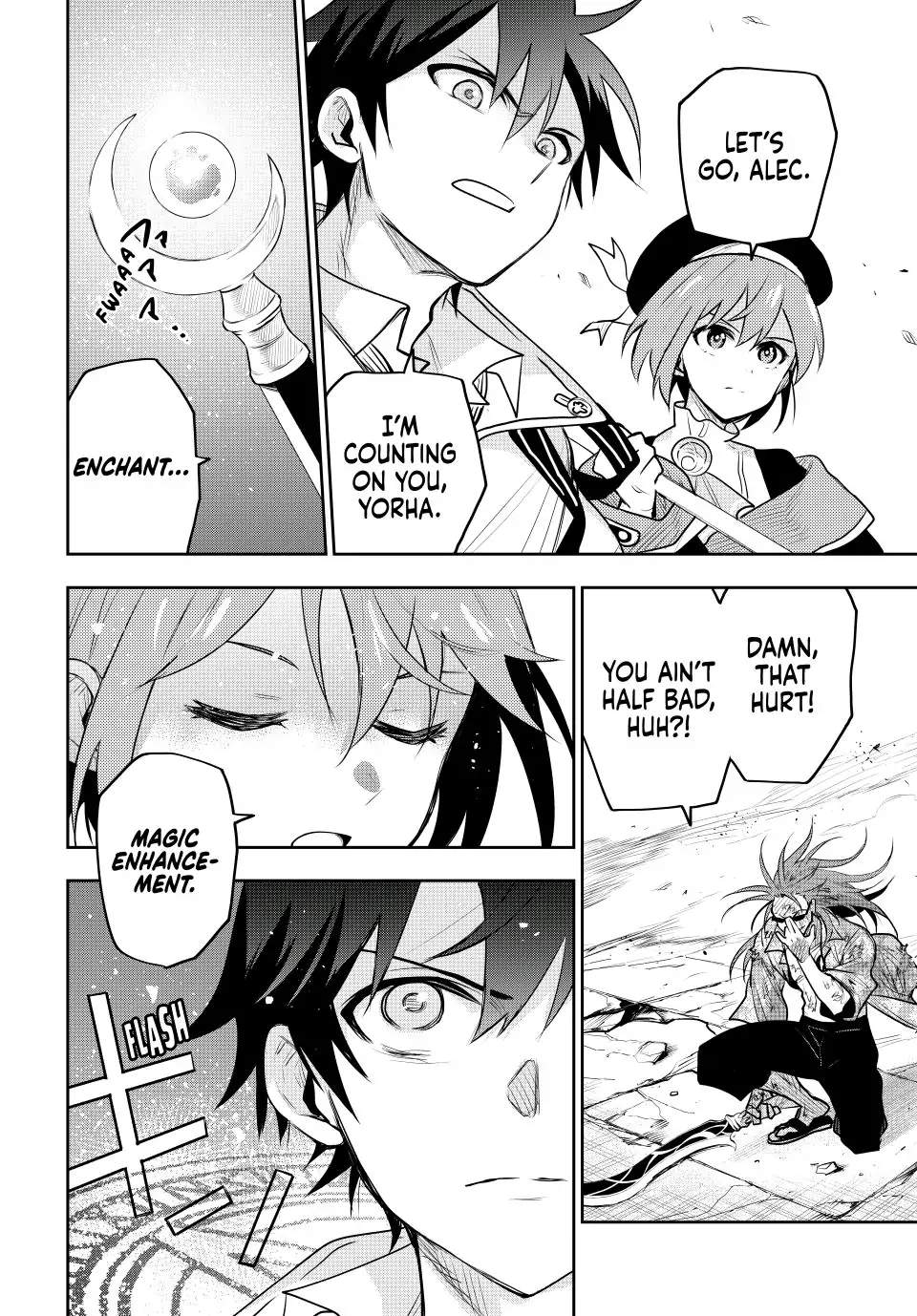 A Court Magician, Who Was Focused On Supportive Magic Because His Allies Were Too Weak, Aims To Become The Strongest After Being Banished Chapter 63 - Page 8 in English