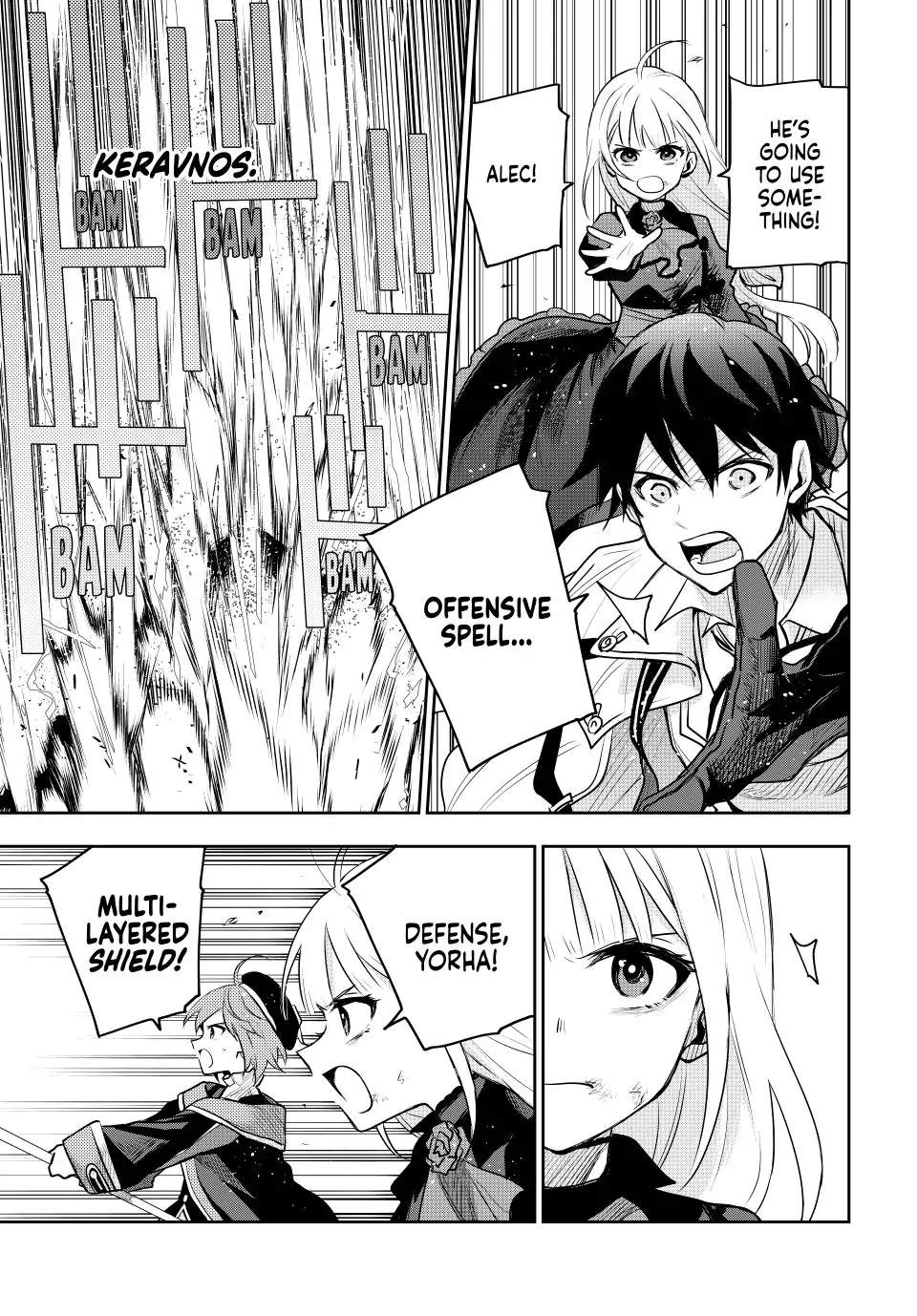A Court Magician, Who Was Focused On Supportive Magic Because His Allies Were Too Weak, Aims To Become The Strongest After Being Banished Chapter 64 - Page 11 in English
