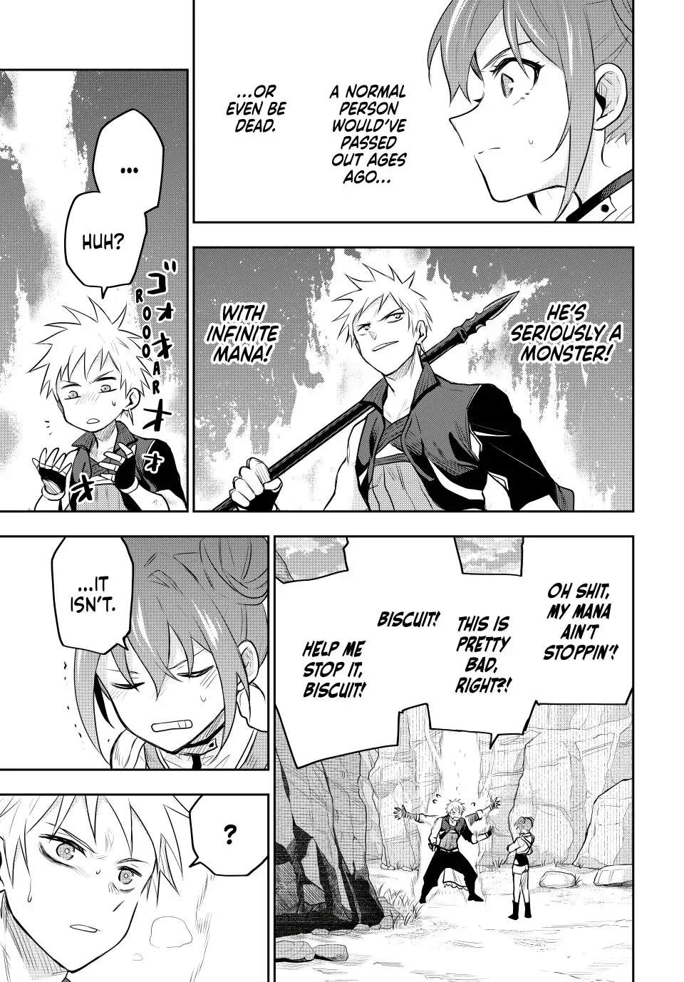 A Court Magician, Who Was Focused On Supportive Magic Because His Allies Were Too Weak, Aims To Become The Strongest After Being Banished Chapter 65 - Page 15 in English