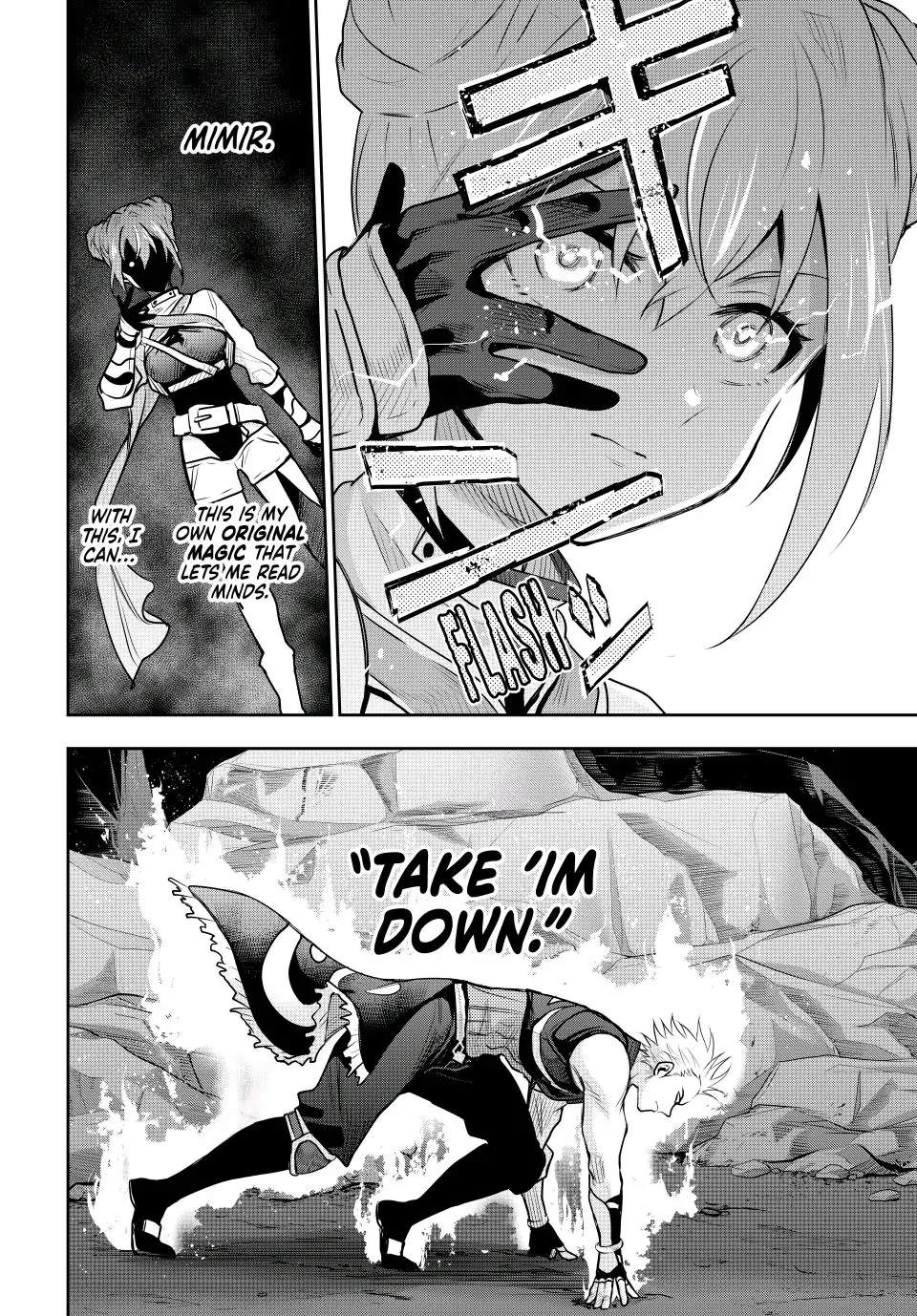 A Court Magician, Who Was Focused On Supportive Magic Because His Allies Were Too Weak, Aims To Become The Strongest After Being Banished Chapter 65 - Page 6 in English