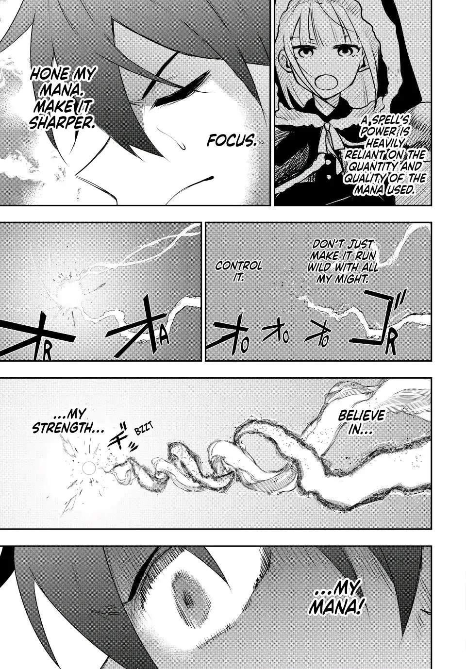 A Court Magician, Who Was Focused On Supportive Magic Because His Allies Were Too Weak, Aims To Become The Strongest After Being Banished Chapter 67 - Page 11 in English