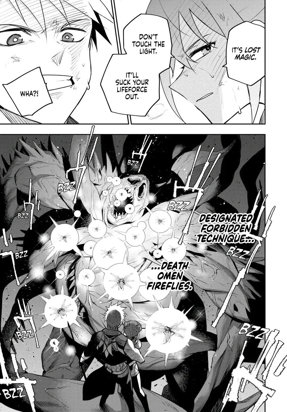 A Court Magician, Who Was Focused On Supportive Magic Because His Allies Were Too Weak, Aims To Become The Strongest After Being Banished Chapter 77 - Page 13 in English