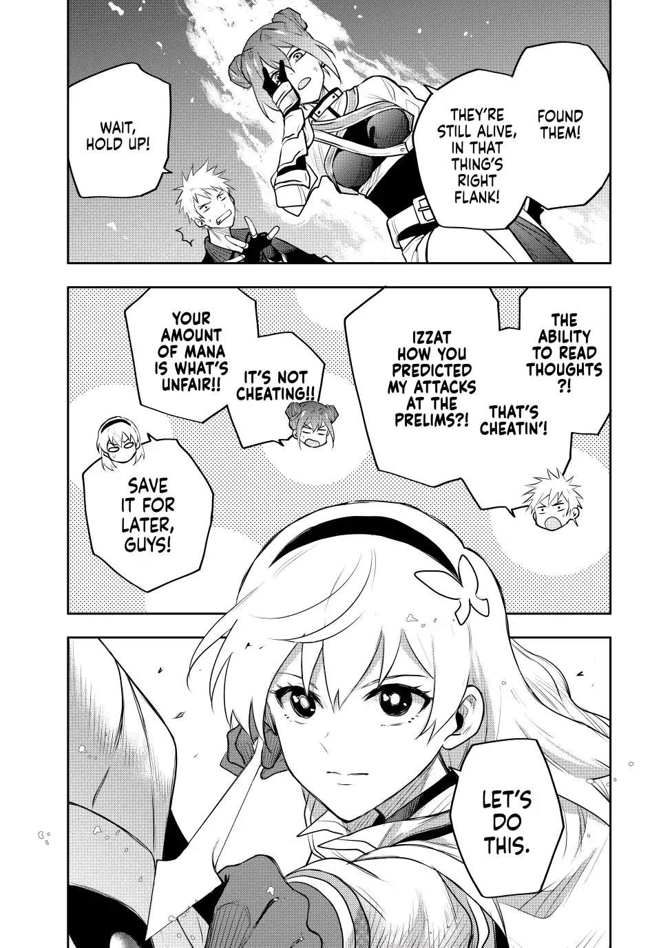 A Court Magician, Who Was Focused On Supportive Magic Because His Allies Were Too Weak, Aims To Become The Strongest After Being Banished Chapter 77 - Page 3 in English