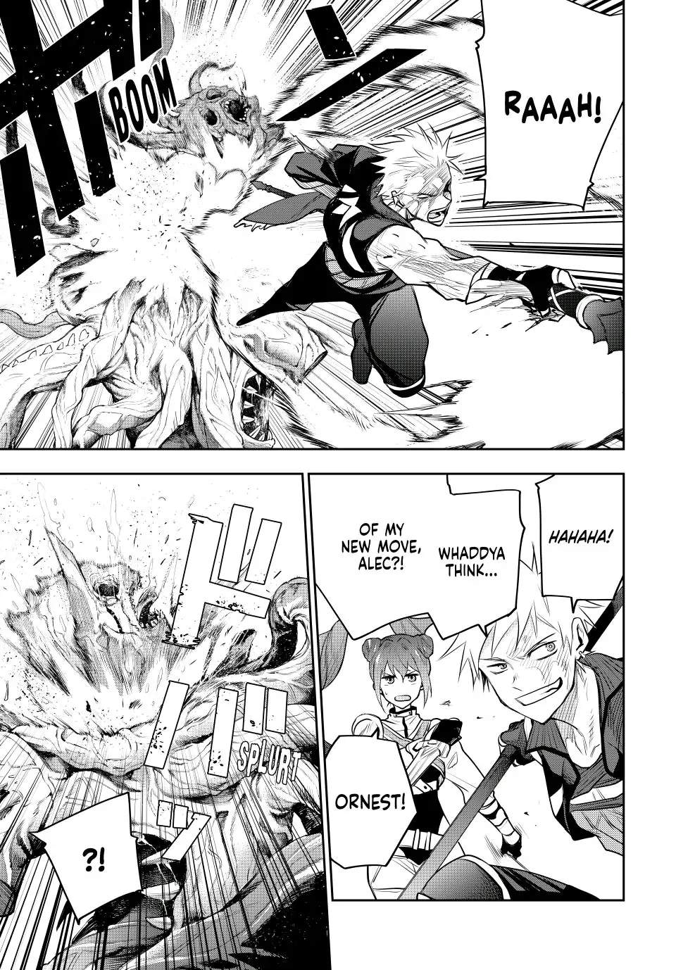 A Court Magician, Who Was Focused On Supportive Magic Because His Allies Were Too Weak, Aims To Become The Strongest After Being Banished Chapter 77 - Page 9 in English