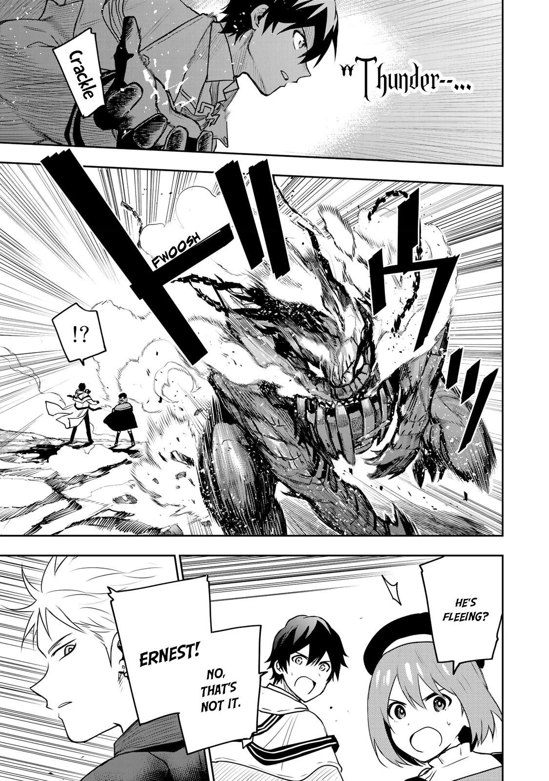 A Court Magician, Who Was Focused On Supportive Magic Because His Allies Were Too Weak, Aims To Become The Strongest After Being Banished Chapter 9 - Page 3 in English