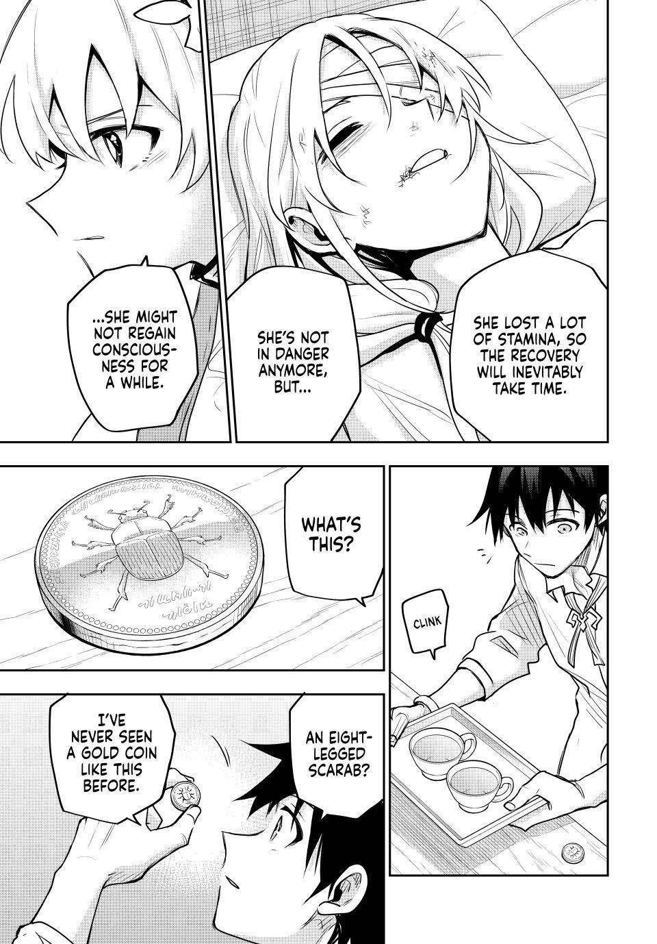 A Court Magician, Who Was Focused On Supportive Magic Because His Allies Were Too Weak, Aims To Become The Strongest After Being Banished Chapter 90 - Page 5 in English