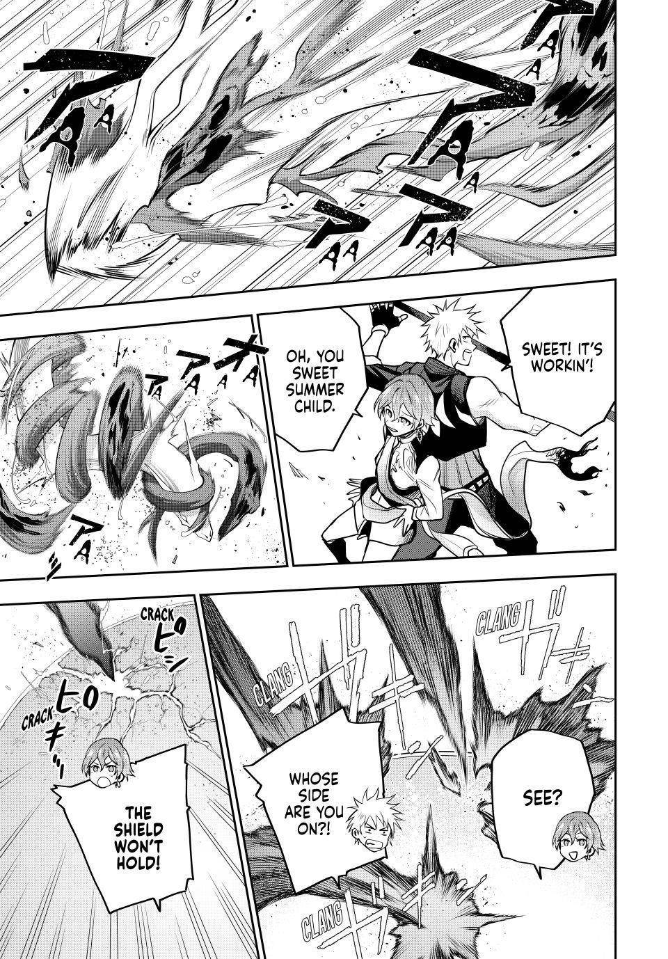 A Court Magician, Who Was Focused On Supportive Magic Because His Allies Were Too Weak, Aims To Become The Strongest After Being Banished Chapter 94 - Page 11 in English