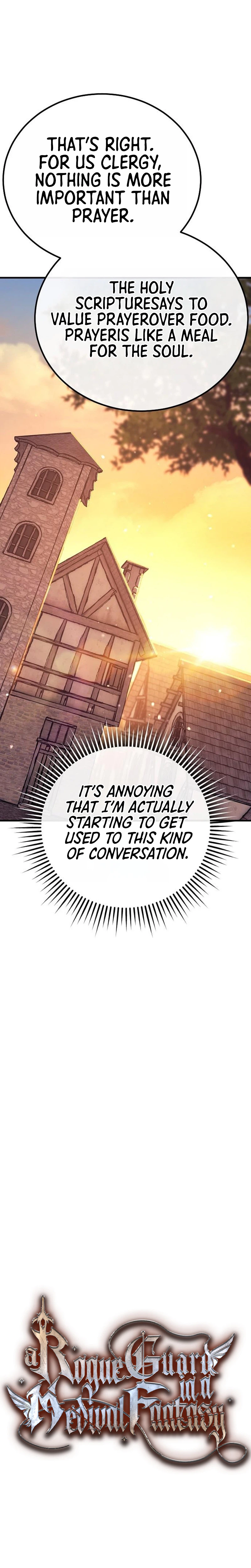 A Rogue Guard in a Medieval Fantasy Chapter 32 - Page 8 in English