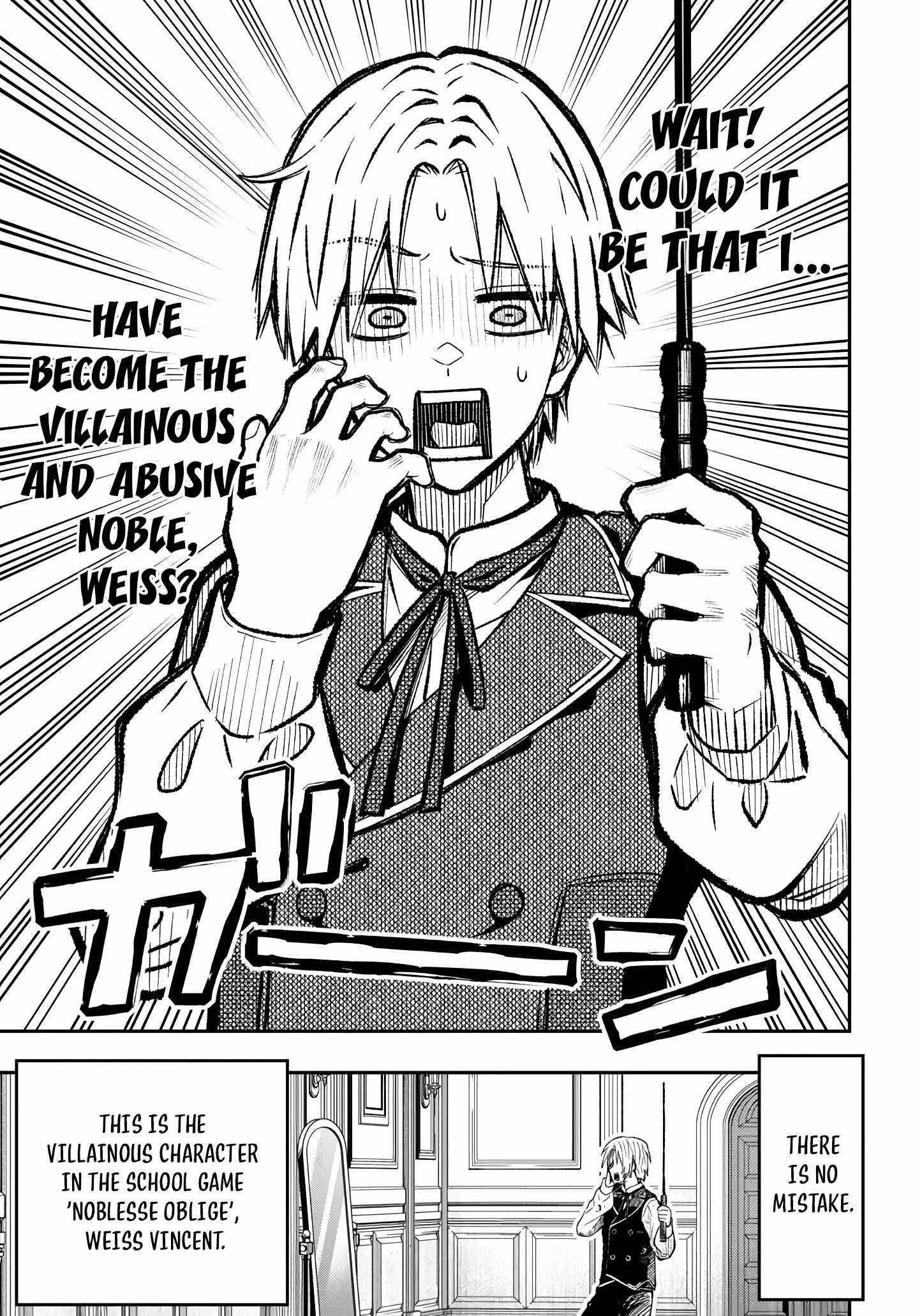 Reincarnated as the Lazy and Villainous Noble, I Broke the Scenario and Became the Most Formidable With Extraordinary Magic Chapter 1 - Page 10 in English
