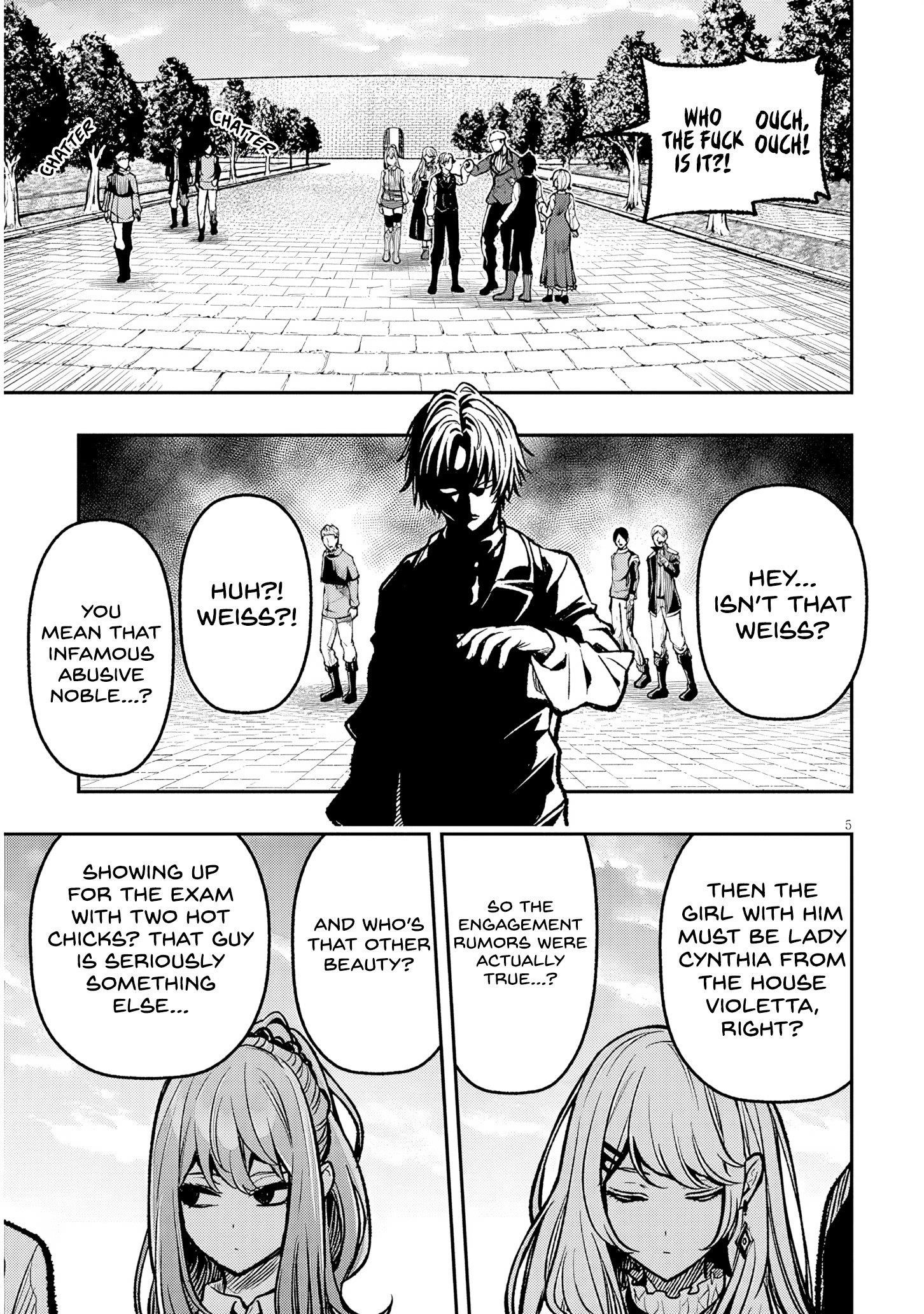 Reincarnated as the Lazy and Villainous Noble, I Broke the Scenario and Became the Most Formidable With Extraordinary Magic Chapter 6 - Page 5 in English