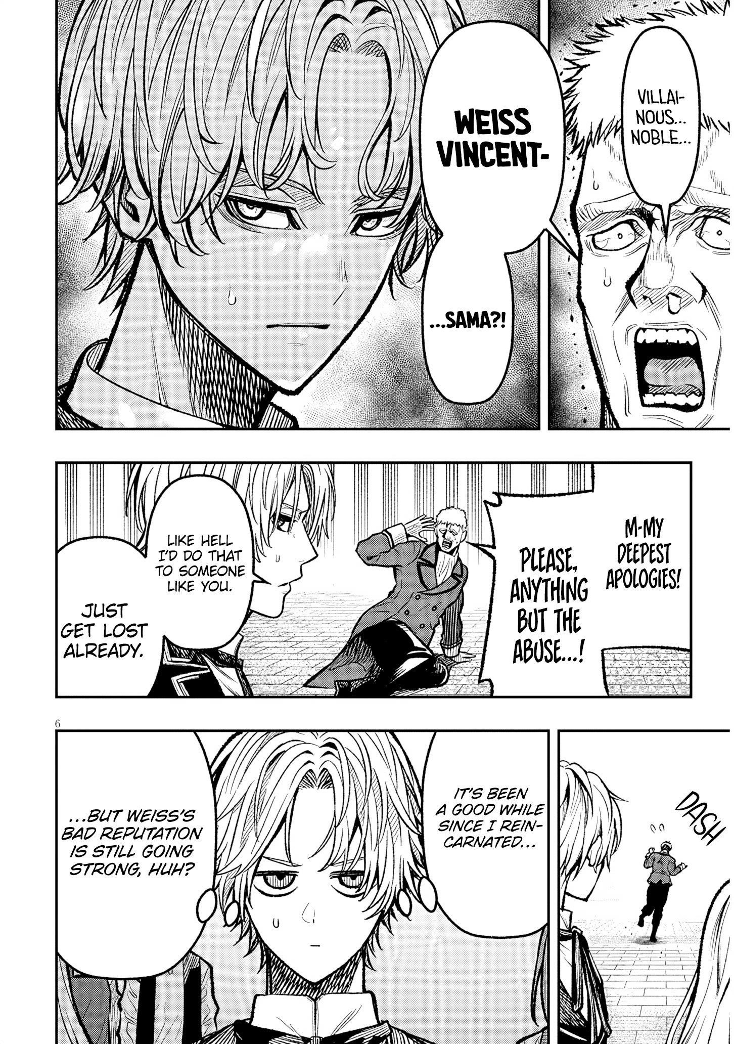Reincarnated as the Lazy and Villainous Noble, I Broke the Scenario and Became the Most Formidable With Extraordinary Magic Chapter 6 - Page 6 in English