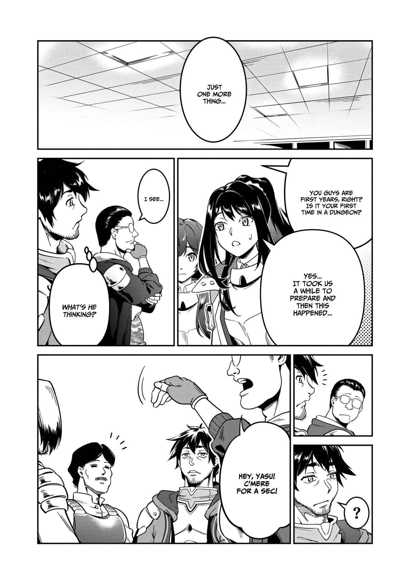 Saitei Rank no Boukensha, Yuusha Shoujo wo Sodateru Orette Chapter 1.2 - Page 16 in English