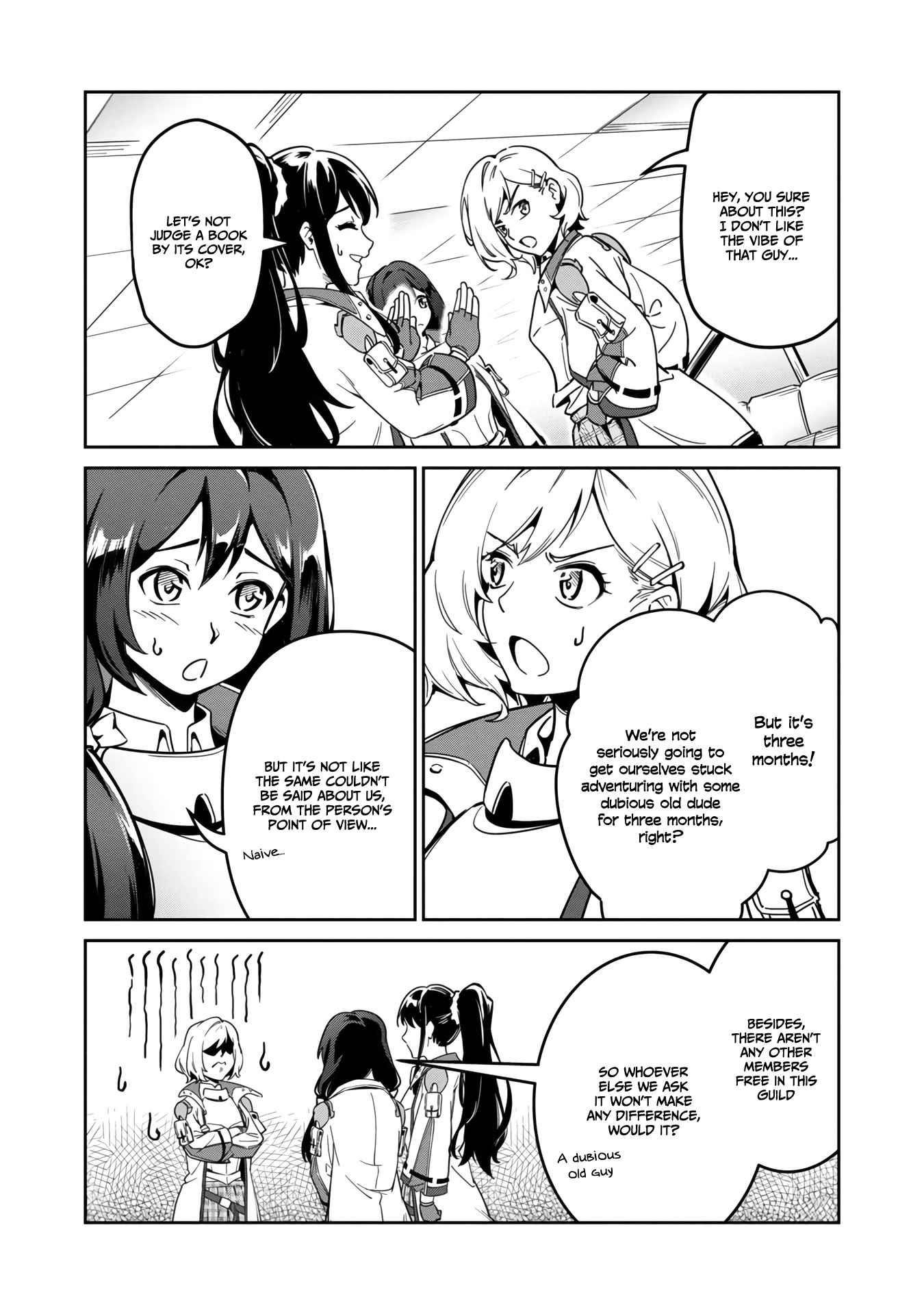 Saitei Rank no Boukensha, Yuusha Shoujo wo Sodateru Orette Chapter 1.2 - Page 20 in English