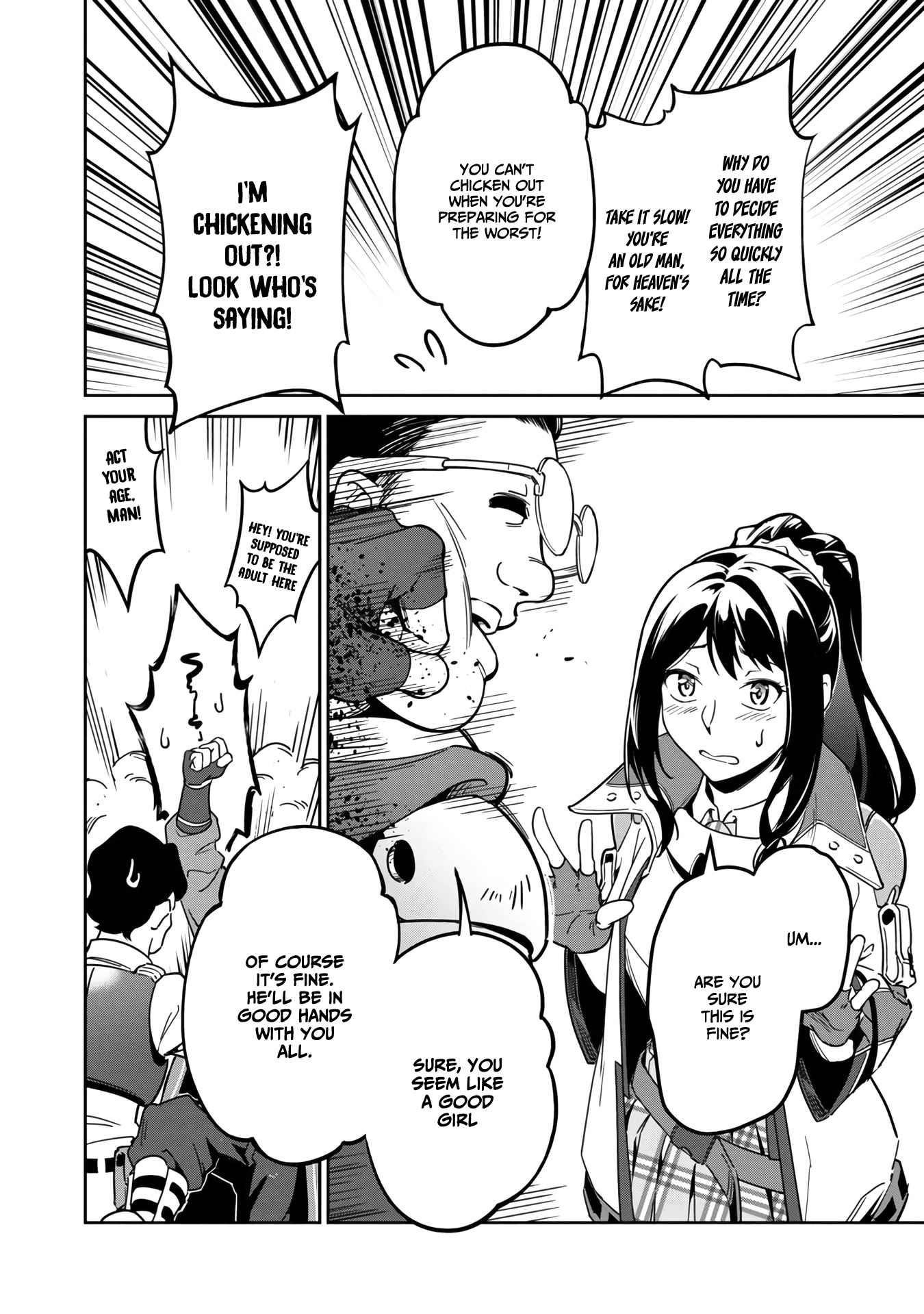 Saitei Rank no Boukensha, Yuusha Shoujo wo Sodateru Orette Chapter 1.2 - Page 24 in English