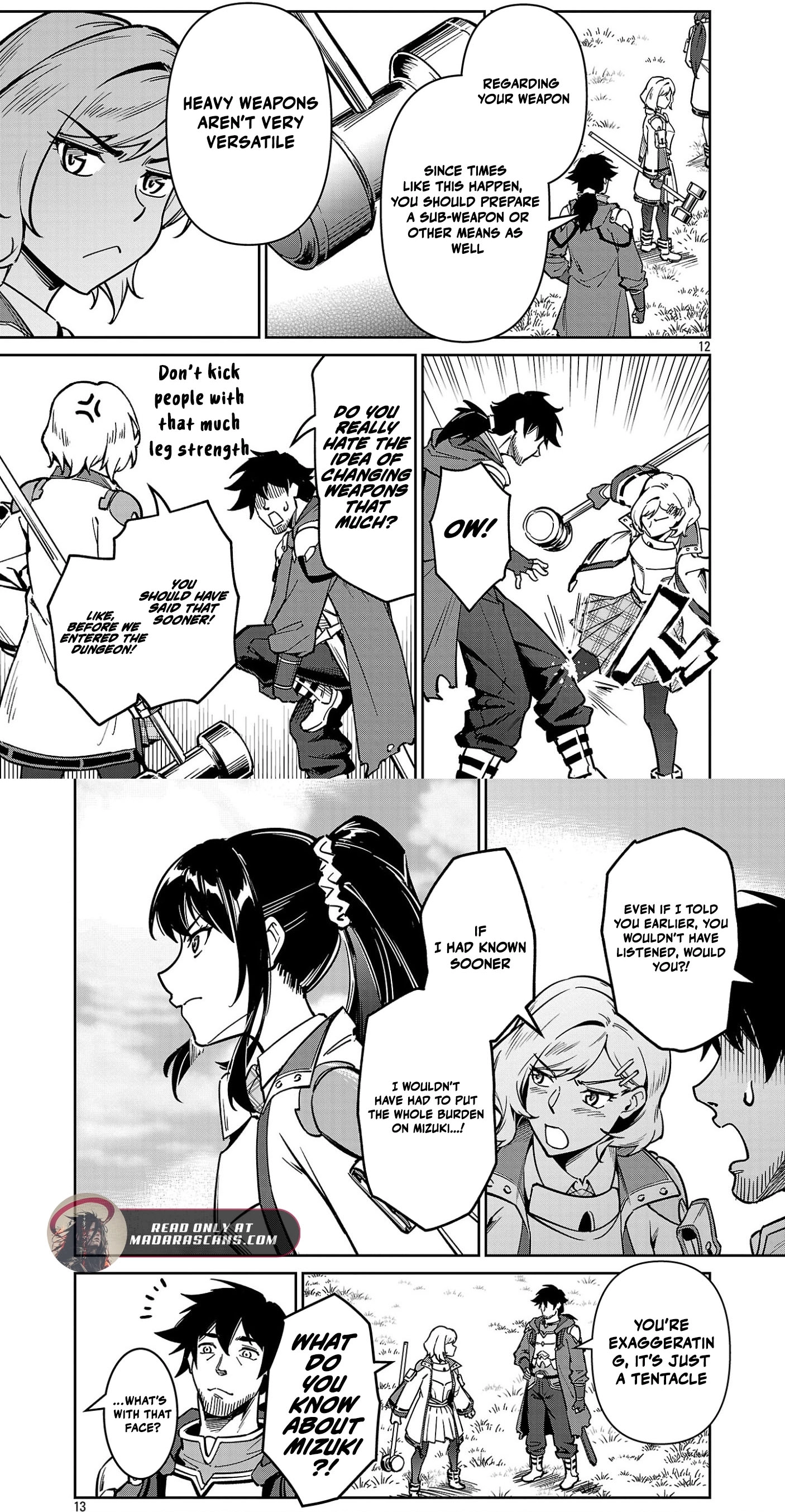 Saitei Rank no Boukensha, Yuusha Shoujo wo Sodateru Orette Chapter 11.2 - Page 12 in English