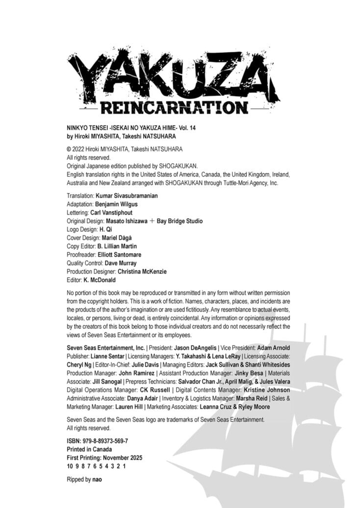 Yakuza Reincarnation Chapter 56.5 - Page 3 in English