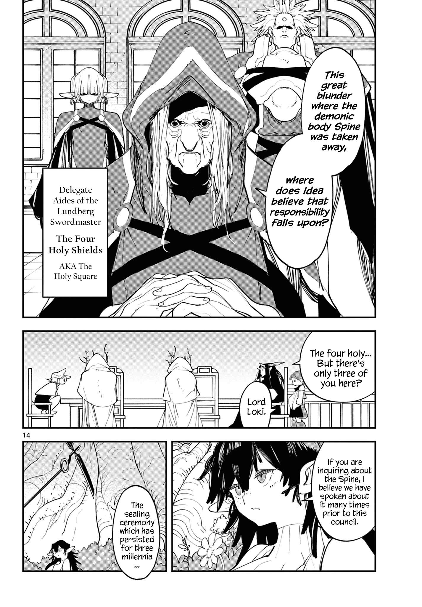 Yakuza Reincarnation Chapter 60 - Page 14 in English