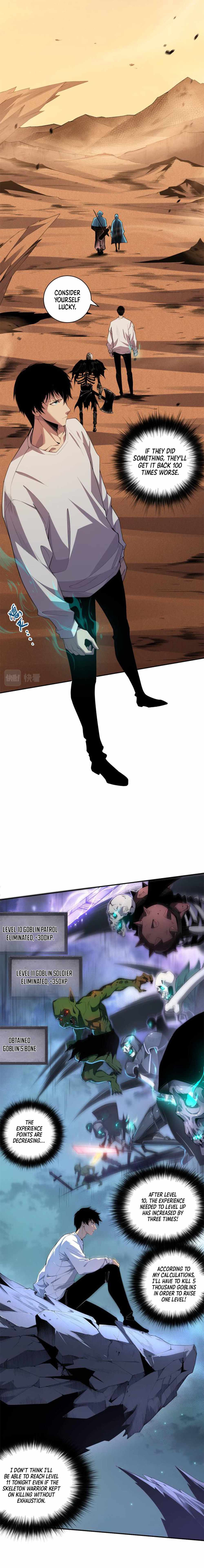 Catastrophic Necromancer Chapter 3 - Page 4 in English