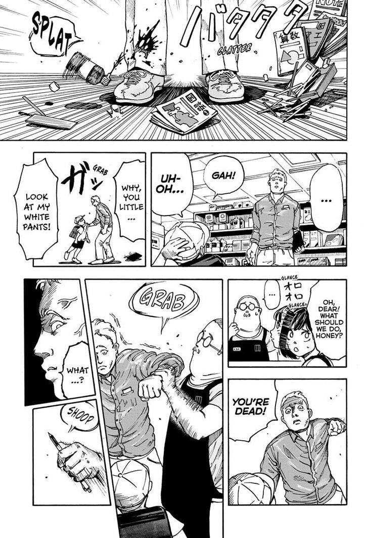 Sakamoto Days Chapter 1 - Page 12 in English
