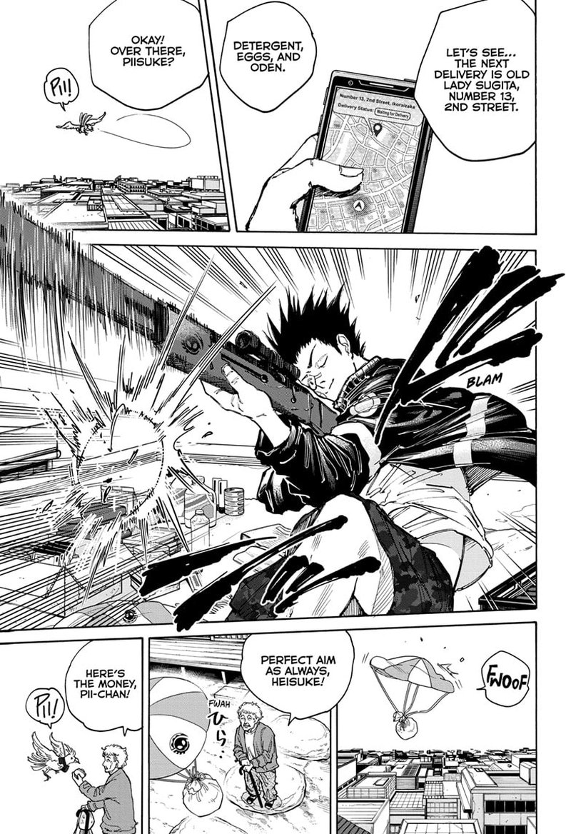 Sakamoto Days Chapter 105 - Page 15 in English
