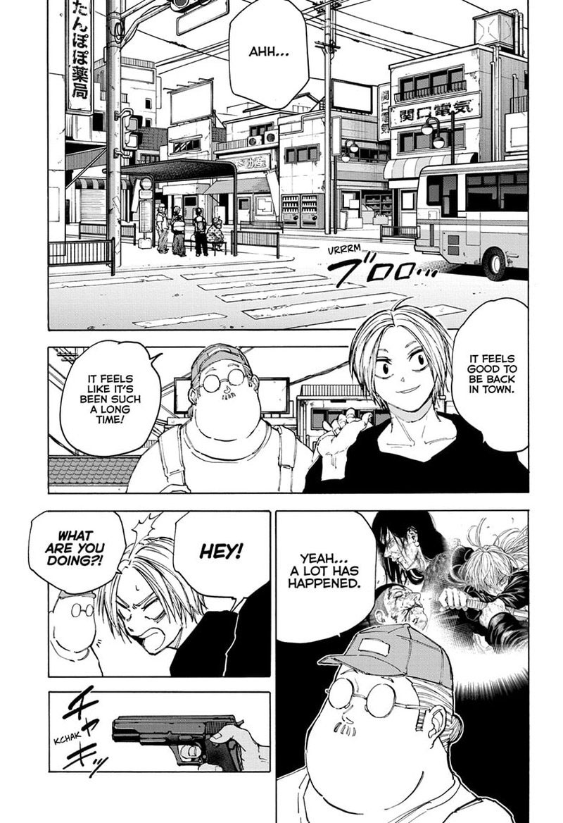 Sakamoto Days Chapter 105 - Page 3 in English