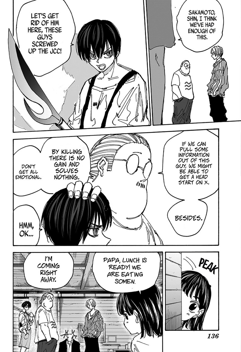 Sakamoto Days Chapter 131 - Page 4 in English