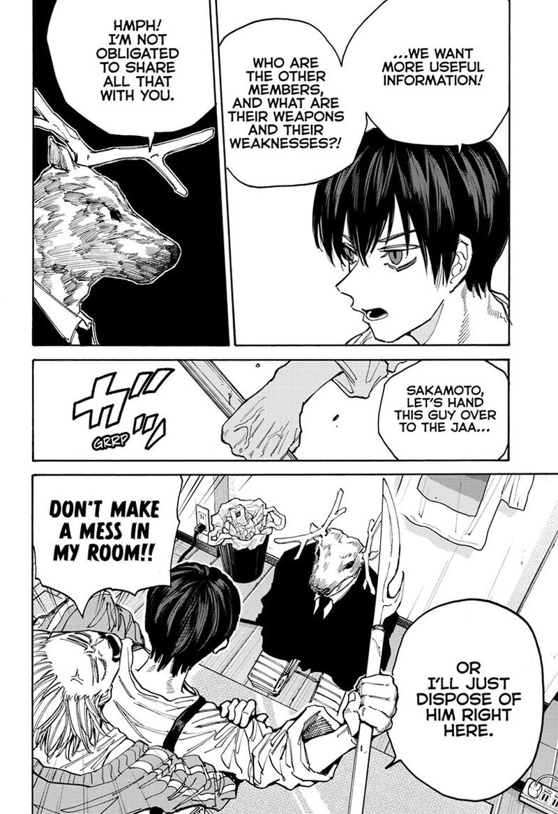 Sakamoto Days Chapter 132 - Page 6 in English
