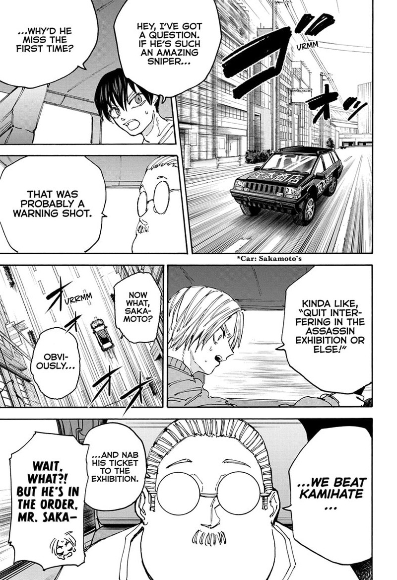 Sakamoto Days Chapter 135 - Page 11 in English
