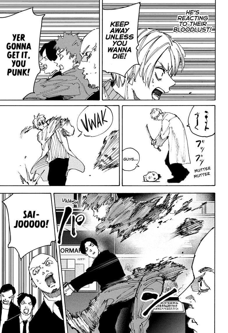 Sakamoto Days Chapter 215 - Page 9 in English