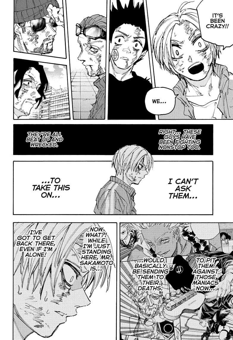 Sakamoto Days Chapter 218 - Page 14 in English