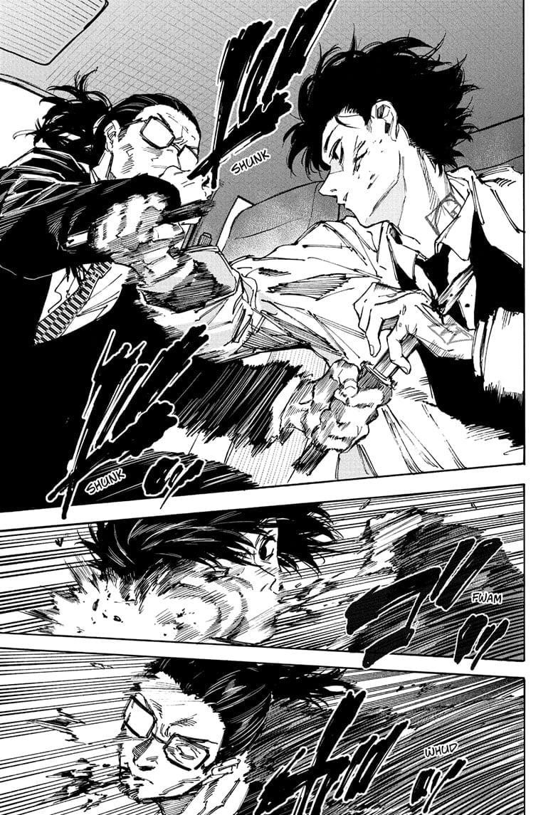 Sakamoto Days Chapter 222 - Page 15 in English