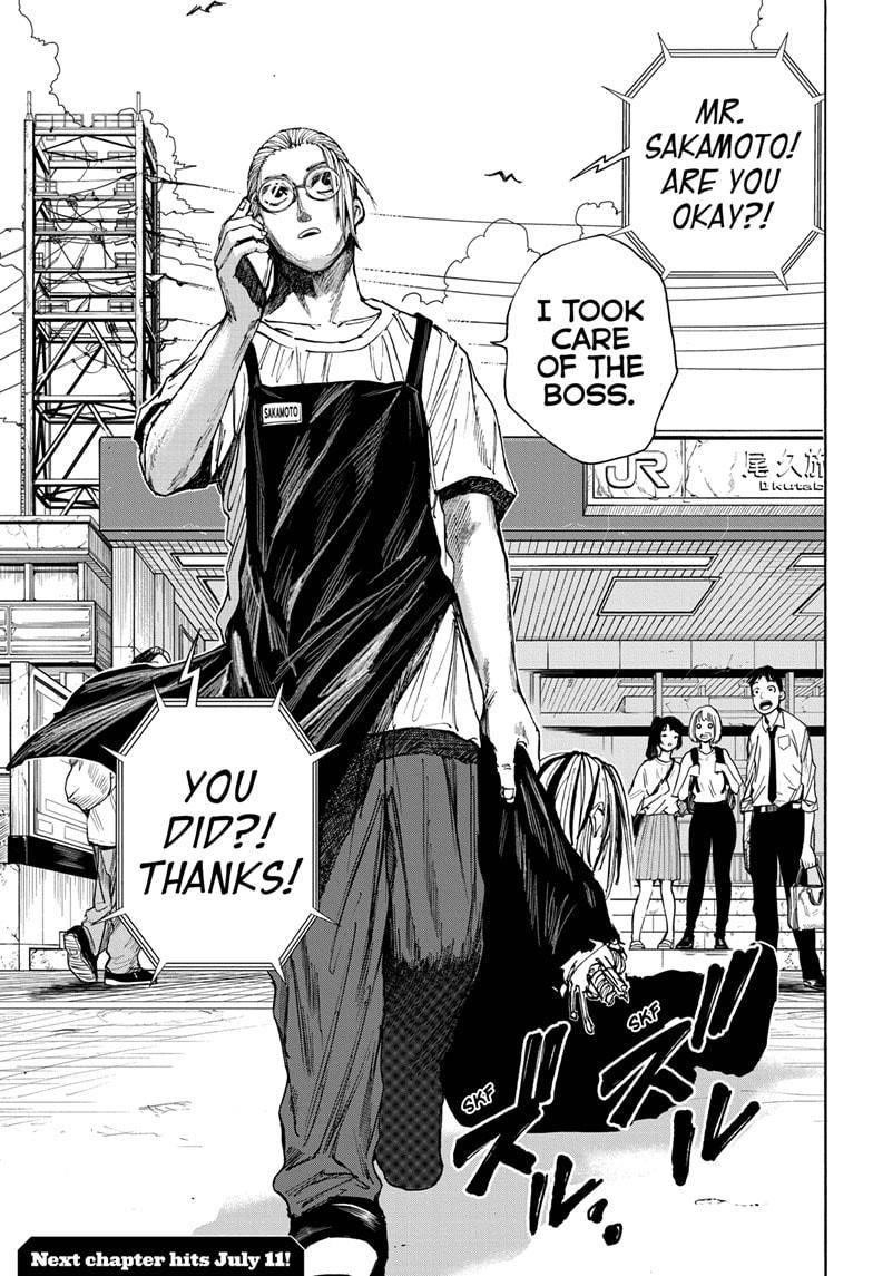 Sakamoto Days Chapter 30 - Page 19 in English