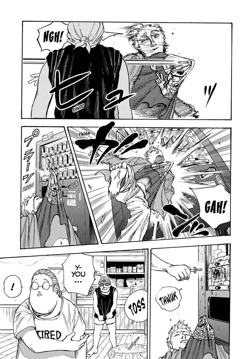 Sakamoto Days Chapter 32 - Page 17 in English