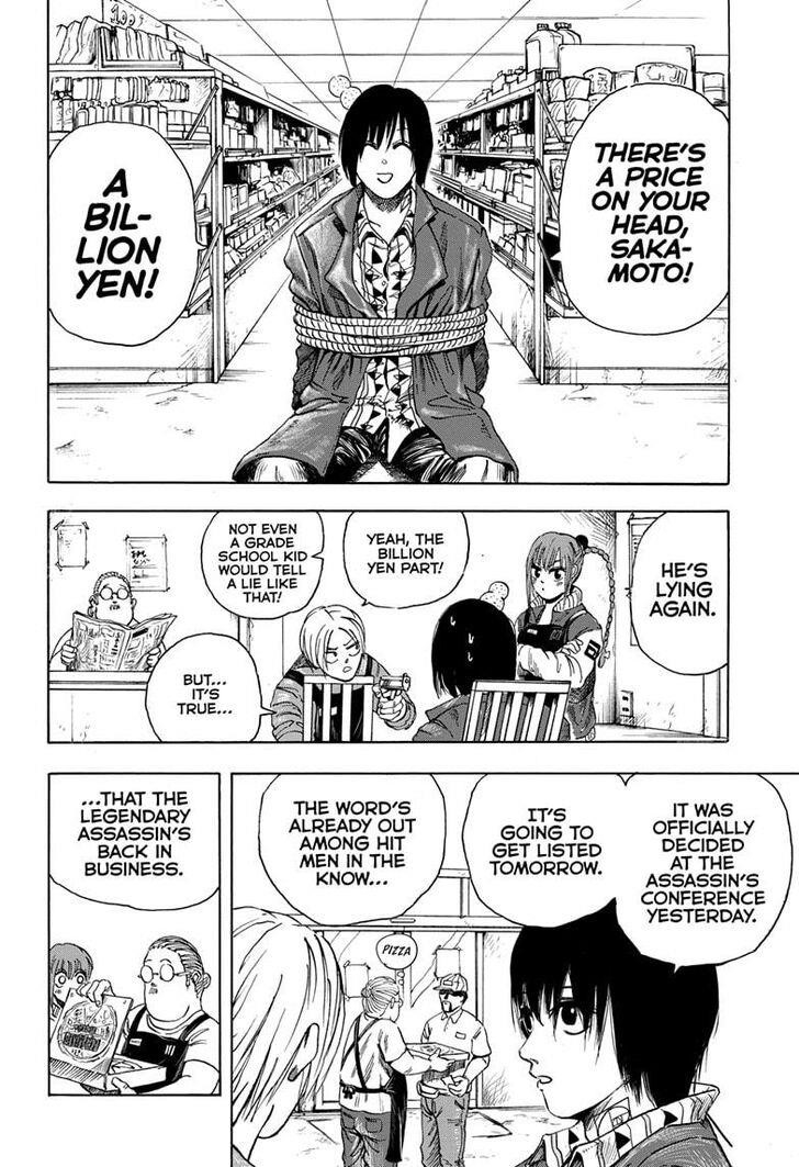 Sakamoto Days Chapter 6 - Page 8 in English