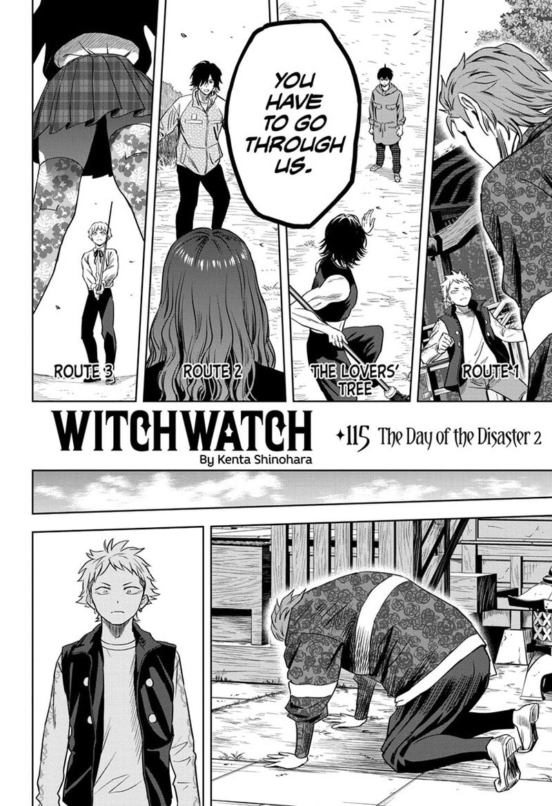 Witch watch Chapter 115 - Page 4 in English