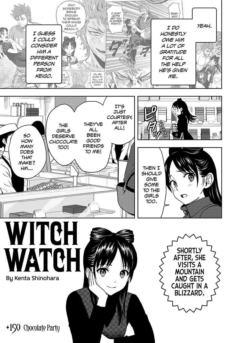 Witch watch Chapter 150 - Page 3 in English