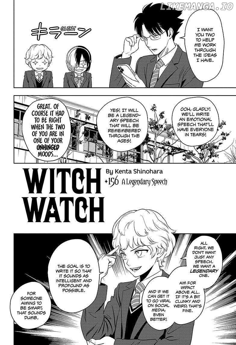 Witch watch Chapter 156 - Page 4 in English
