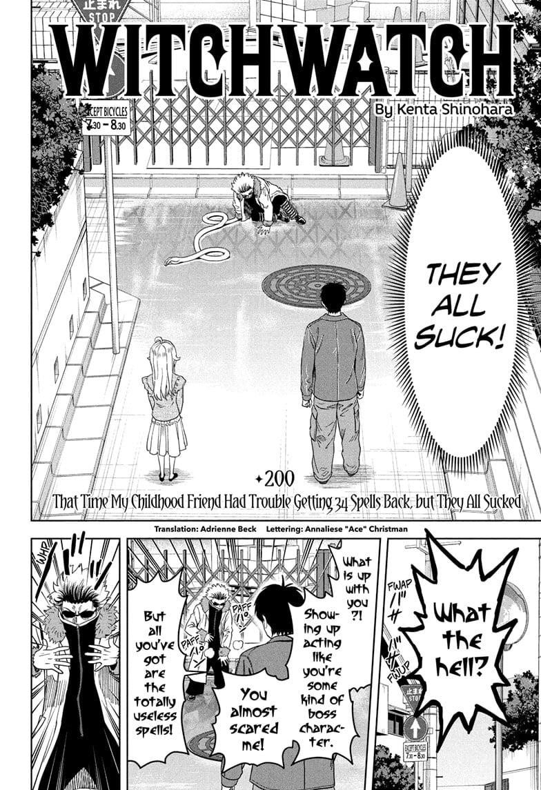 Witch watch Chapter 200 - Page 10 in English