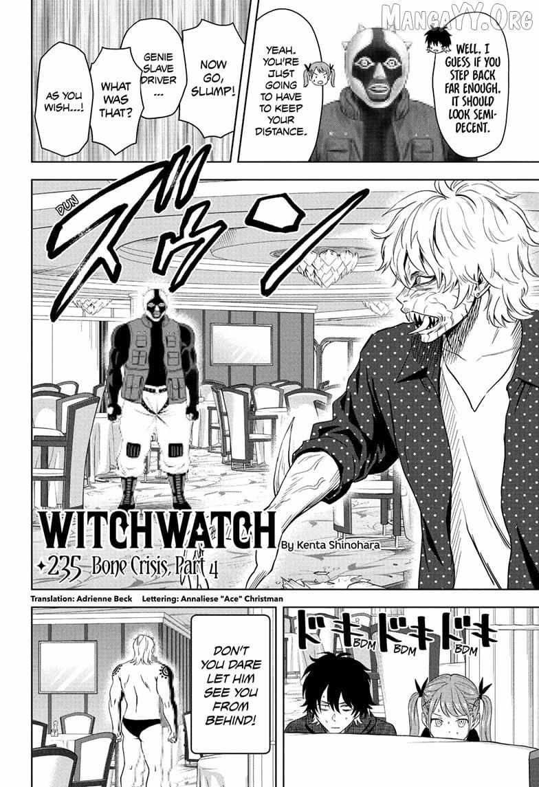 Witch watch Chapter 235 - Page 4 in English