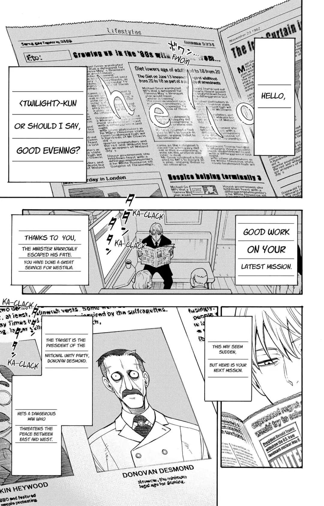 Spy X Family Chapter 1 - Page 13 in English