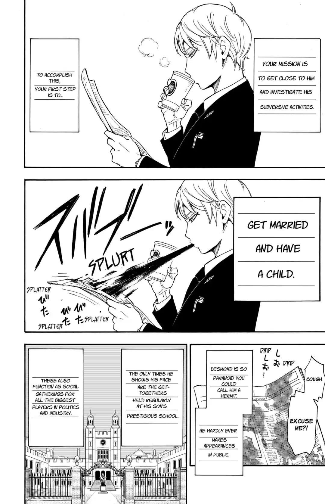 Spy X Family Chapter 1 - Page 14 in English
